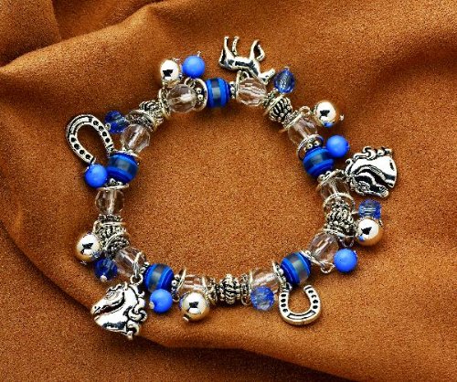 Horse Beads Stretch Bracelet