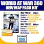 Call of Duty World at War for Xbox 360 with 1600 Xbox Live Points Card