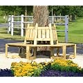 Baumbank Gartenbank f�r die Aufstellung um einen Baum