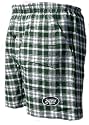 New York Jets Flannel Boxer Sleep Shorts By VF Imagewear