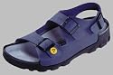 Alpro Fersenriemen ''S 400'' aus Birko-Flor in navy mit normalem Fussbett und antistatik Sohle