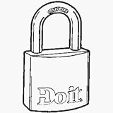 Master Lock 1808DDIB Solid Brass Padlock