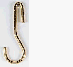 Rogar 9660 Center Hooks - Brass Plated