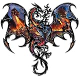 The Epic Battle Dragon Wall Decor With Genuine Iron by The Bradford Exchange