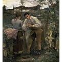 Lepage Rural Love Canvas Giclee - 14.6x16"