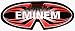 Eminem - Oval Red, White & Black Logo - Sticker / Decal Image