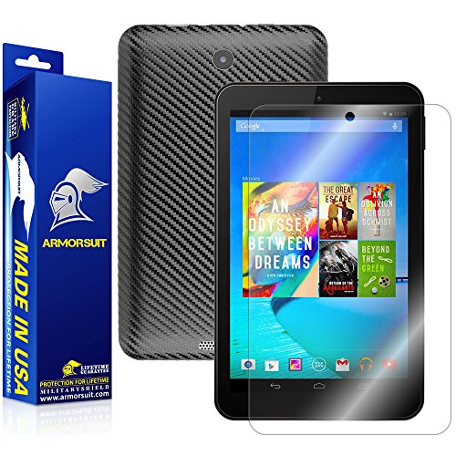 ArmorSuit MilitaryShield - Hisense Sero 8 Screen Protector + Black Carbon Fiber Full Body Skin Protectorw/ Lifetime Replacements