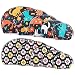 UberLyfe Black Kitten Motif and Black Floral Print Multipurpose Pouch or Purse for Women - Combo of 10 (PU-001089-95-COMBO) RS.399.00
