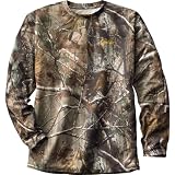 Mens Gamehide Elimitick Long - sleeve Camo Tech Shirt