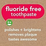 Hello Oral Care Kids Fluoride Free Toothpaste, Natural Watermelon, 4.2 Ounce (Pack Of 4)