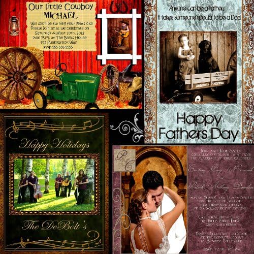 Digital Photography All Occasion Announcements Invitations Multi Layered N