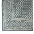 Bed Sheet in Cotton with Block Prints Queen Size (bshtd650)