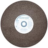 Norton Bench and Pedestal Abrasive Wheel, Type 01 Straight, Aluminum Oxide, 1