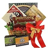 Art of Appreciation Gift Baskets Red Smoked Salmon Seafood Lovers Basket