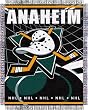 Anaheim Mighty Ducks Focus Series Throw Blanket - NHL Hockey Fan Shop Sports Team Merchandise