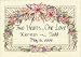 Dimensions Counted Cross Stitch, One Love Wedding Record