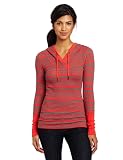 Calvin Klein Performance Womens Striped Thermal Hoodie Tee 61%2BDLEexlmL. SL160 Calvin Klein Performance Womens Striped Thermal Hoodie Tee