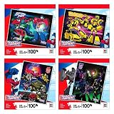 Transformers Animated 100 Piece Puzzles - Set of 4