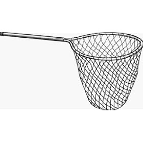 Maurice Sporting Goods #LN-250 Black Poly Landing Net