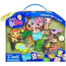 Hasbro Littlest Pet Shop Ultimate Postcard Pets Green