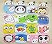 Famixyal 10 Pcs Hello Kitty Doraemon Angry Birds Mario Cartoon Face Warm Mask Student Child's Face Mask Anti-fog Anti Dust Mask Cotton Earloop Mask Safety Particle Respirator Home Face Masks Filters Bacteria Protection Soft Mouth-muffle Wholesale