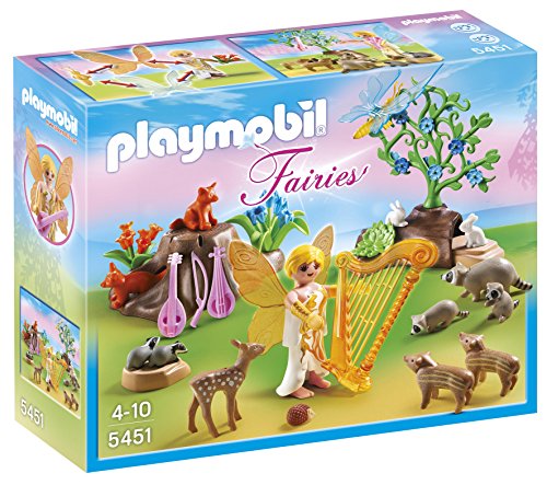 PLAYMOBIL Music Fairy with Woodland Creatures Playset