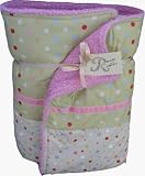 Rosie and Romeo Cream Spots and Pink Fleece CHILDS Blanket Exclusive Design to Precious Bundle