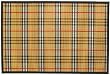 Laser Printed Split Bamboo 2' x 3' Veranda Rug