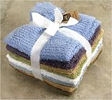 Review Madison Industries  / Solid Ribbed 9 Piece Washcloth Set