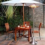 Fire Mountain Electric / Halogen Floor Standing Patio Heater & Light