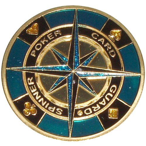 1-1 2 inch Blue Suited Compass Spinner by Trademark