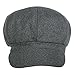 Vbiger Men and Women's Wool Fedora Newboys Hat (Grey)