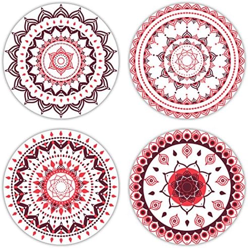 Coastero Absorbent Stone Coasters - LOTUS - Set of 4