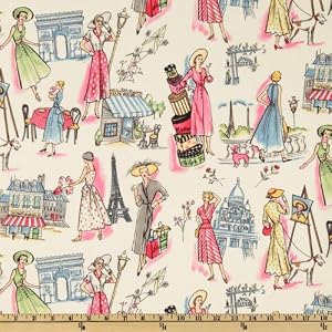 45-Wide-Michael-Miller-Springtime-in-Paris-Multi-By-The-Yard