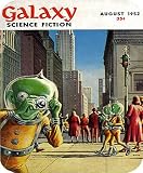 August 1952 Galaxy Science Fiction Vintage Science Fiction and Fantasy Magazine Cover Art MOUSE PAD