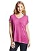 Calvin Klein Women's Rolled Short Sleeve ICY Wash Tee