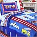 HERO 4 PC TWIN BEDDING SET OLIVE KIDS Comforter Sheet Set Boys Police Fireman Firetruck