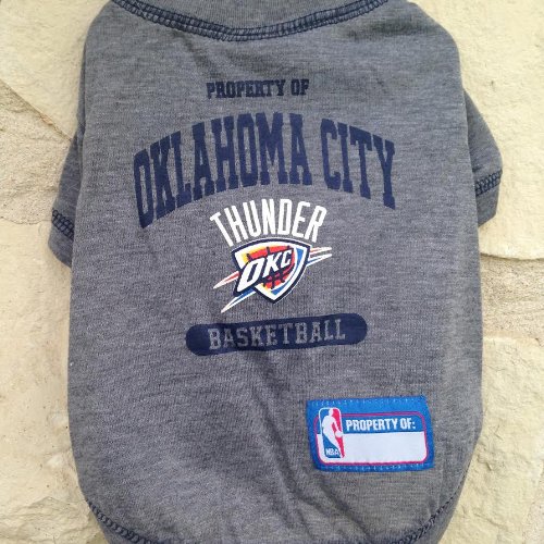 Pets-First-NBA-Oklahoma-City-Thunder-Pet-Tee-Shirt-Medium
