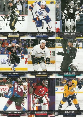 2013 2014 Upper Deck Hockey Series One Complete Mint Basic 200 Card Veteran Players Set
