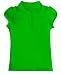 CLASSROOM Girls 7-16 Interlock Yoke-Back Polo Shirt CLASSROOM Girls 7-16 Interlock Yoke-Back Polo Shirt