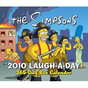 The Simpsons 2010 Laugh-a-Day 365-Day Box Calendar by Matt Groening