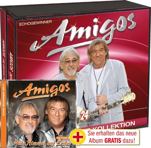 Produkt-Bild: Amigos - Die gro&szlig;e Hitcollection + Mein Himmel auf Erden - 5 CDs - aus der TV-Werbung!