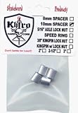 KHIRO BEARING SPACER 10mm ALUMINUM 4pcs