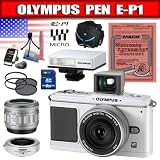 Olympus PEN E-P1 12.3 MP Micro Four Thirds Interchangeable Lens Digital Camera