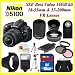 Nikon D5100 Digital SLR Camera with Nikon 18-55mm VR Lens And Nikon 55-200mm VR Lens + 3 Extra Lens + 16GB SDHC Memory Card & More !!