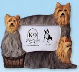 Yorkshire Terrier K-9 Kreations Picture Frame (Yorkie Dog Frame)