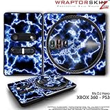 DJ Hero Skin Electrify Blue fit XBOX 360 and PS3 (DJ HERO NOT INCLUDED)