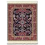 Lextra� (Deep Blue Bergamo), MouseRug�, navy, red and gold, 10.25" x 7.125", one