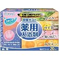 バスキング 炭酸ガスの薬用入浴剤 和みアソート(ひのき・ゆず茶・可憐な桃花・みかん) 4種類×5錠入(20錠入)