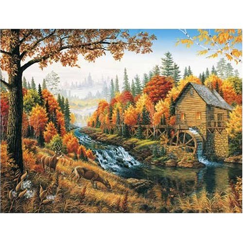 61%2BIaCeUDjL Johnsons Mill Jigsaw Puzzle 1000pc